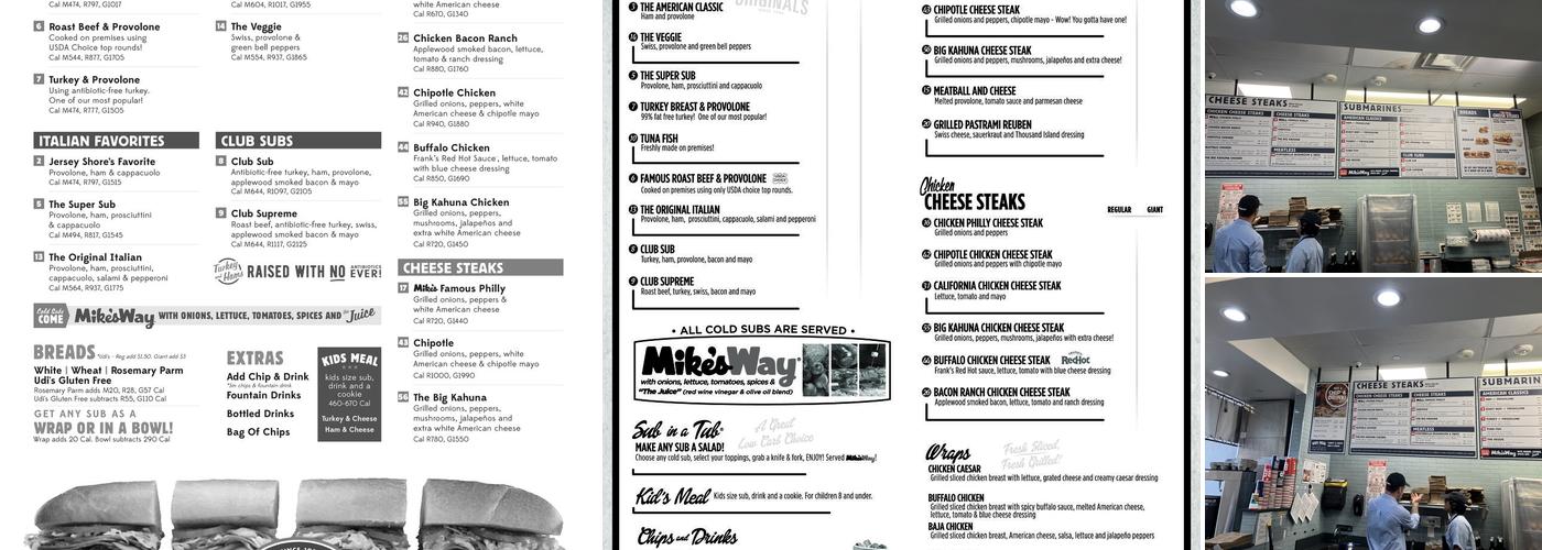 Jersey Mike's Subs Menu