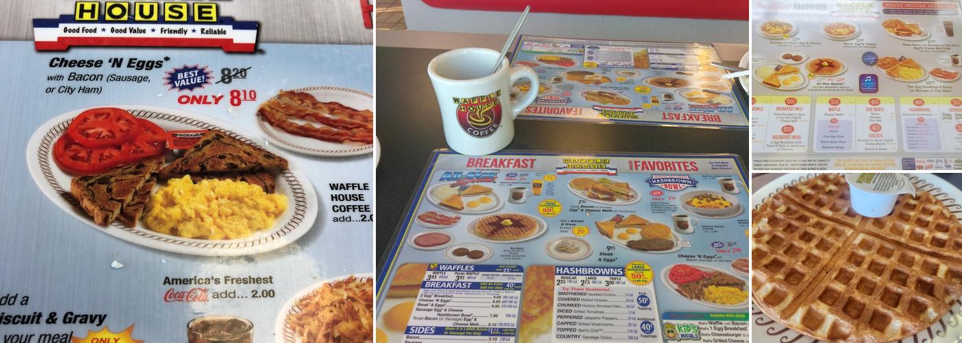 Waffle House Menu
