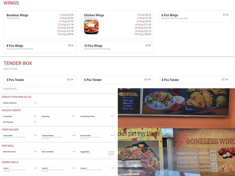 Chicken Now Menu