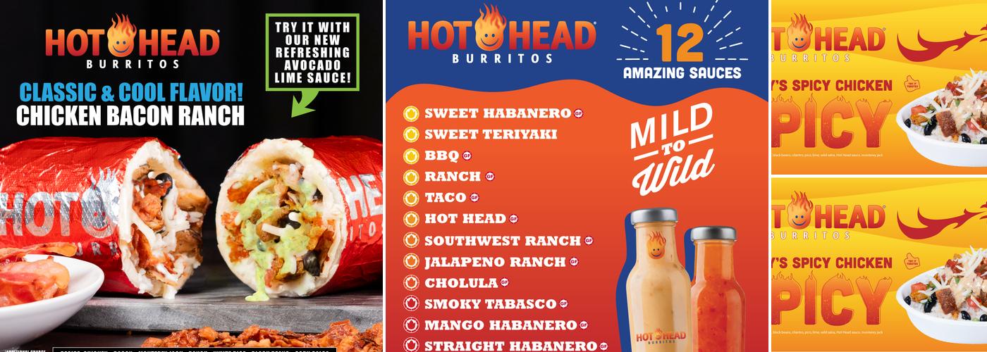 Hot Head Burritos Menu