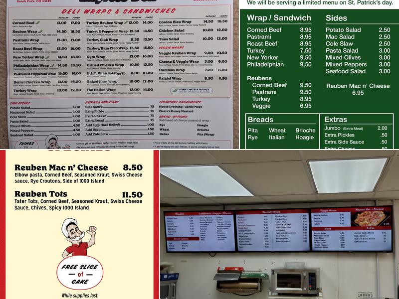 Express Deli Menu