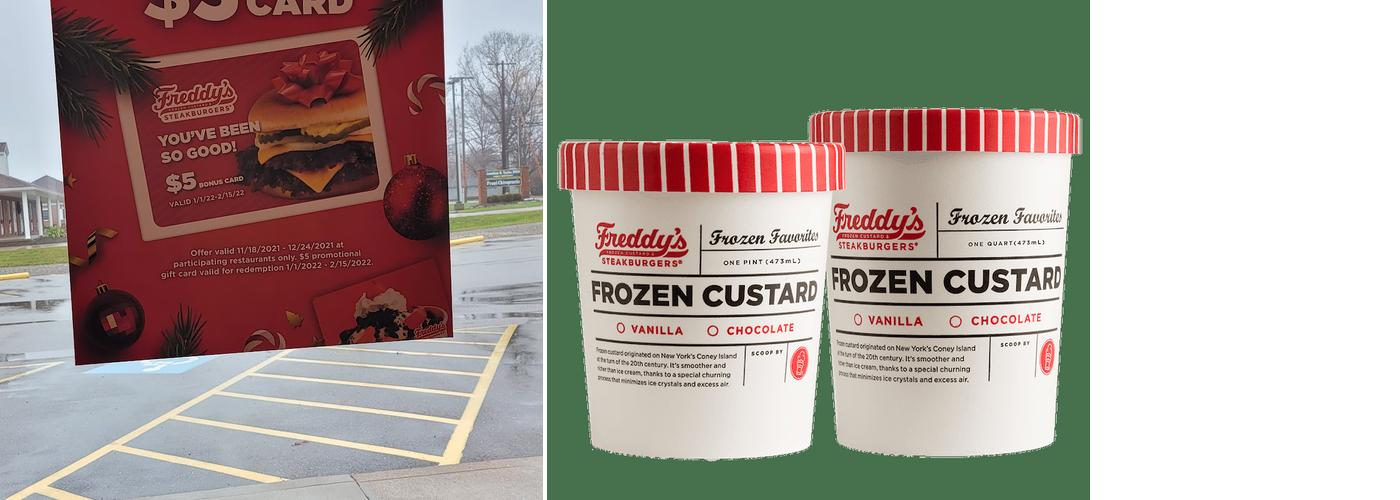 Freddy's Frozen Custard & Steakburgers Menu
