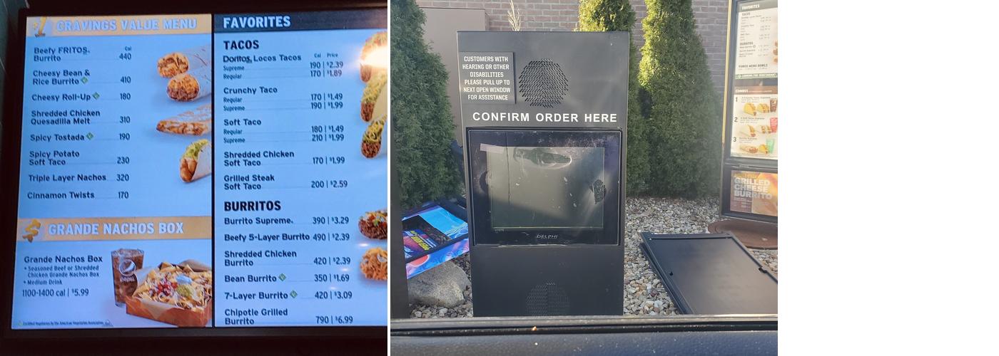 Taco Bell Menu