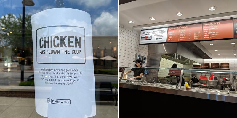 Chipotle Mexican Grill Menu