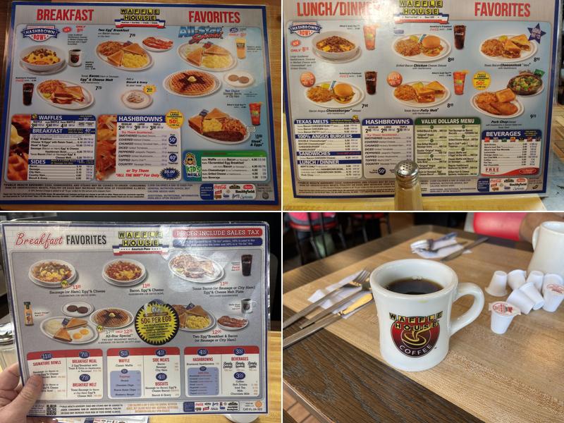 Waffle House Menu