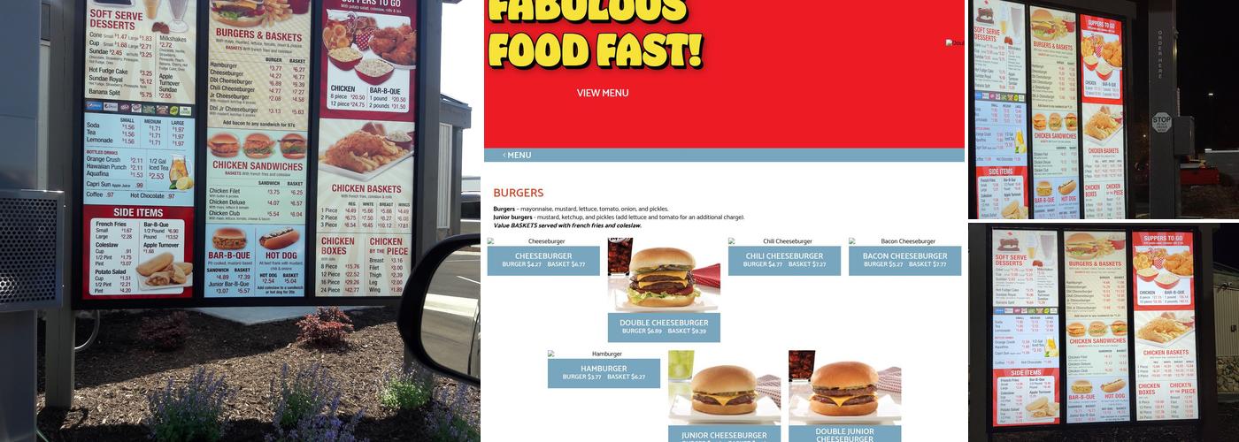 Rush's Menu