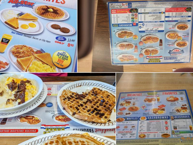 Waffle House Menu