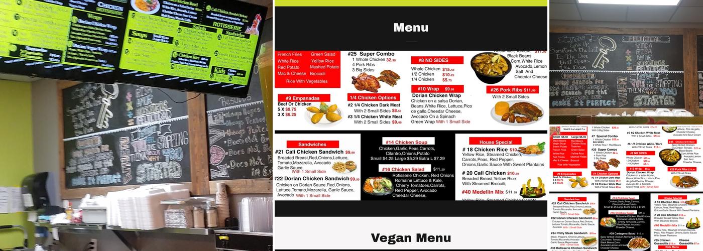 Hello Chicken Menu