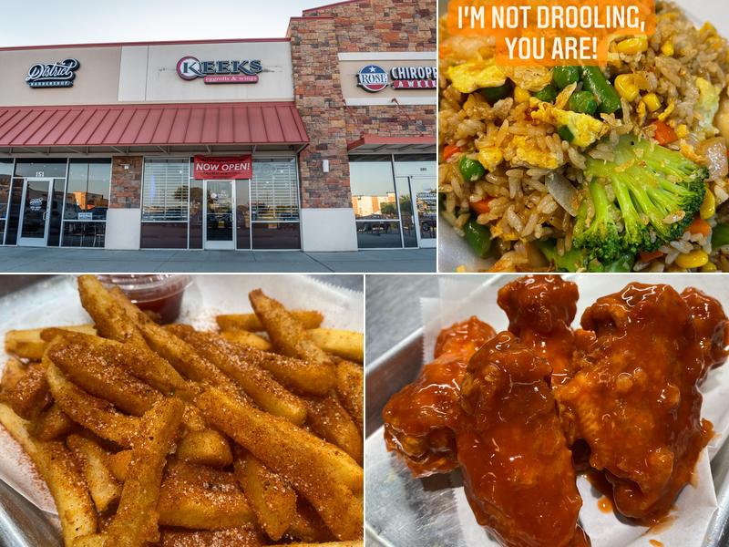 KEEKS Eggrolls & Wings