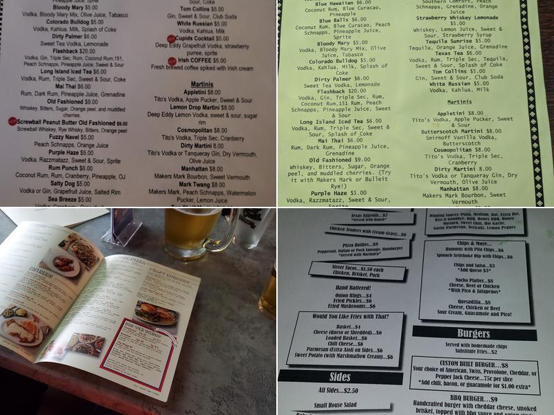 Flashback Cafe Menu