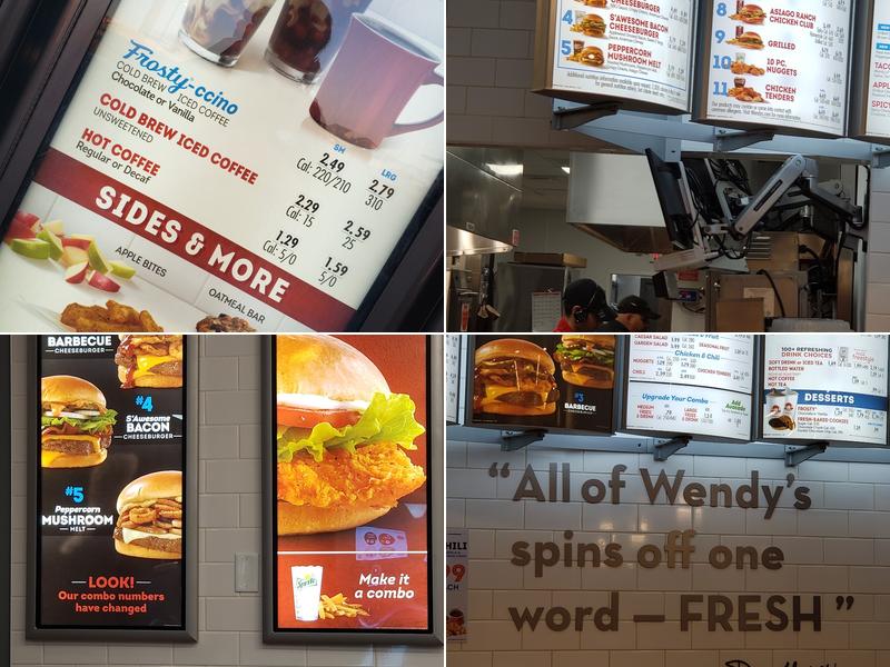 Wendy's Menu