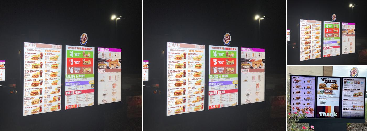 Burger King Menu