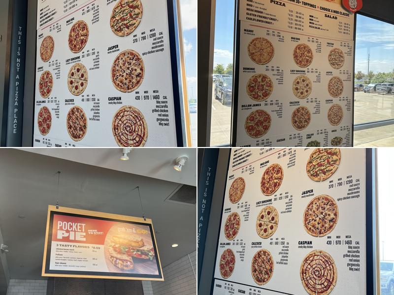 MOD Pizza Menu