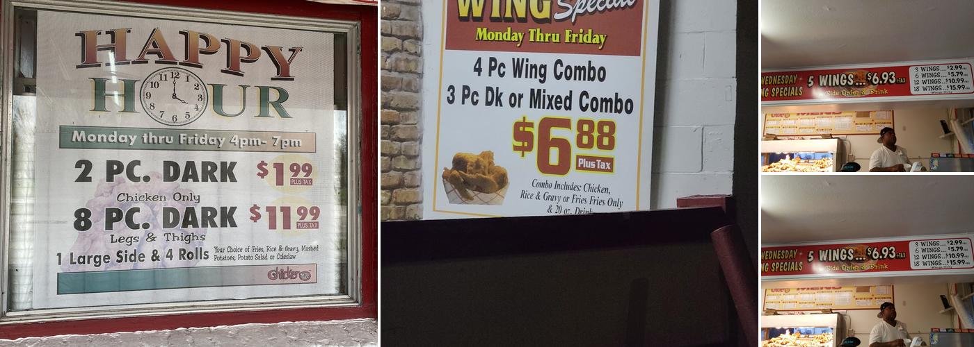 Chicken Plus Menu
