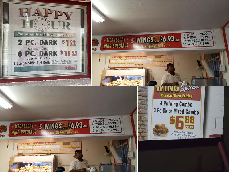 Chicken Plus Menu