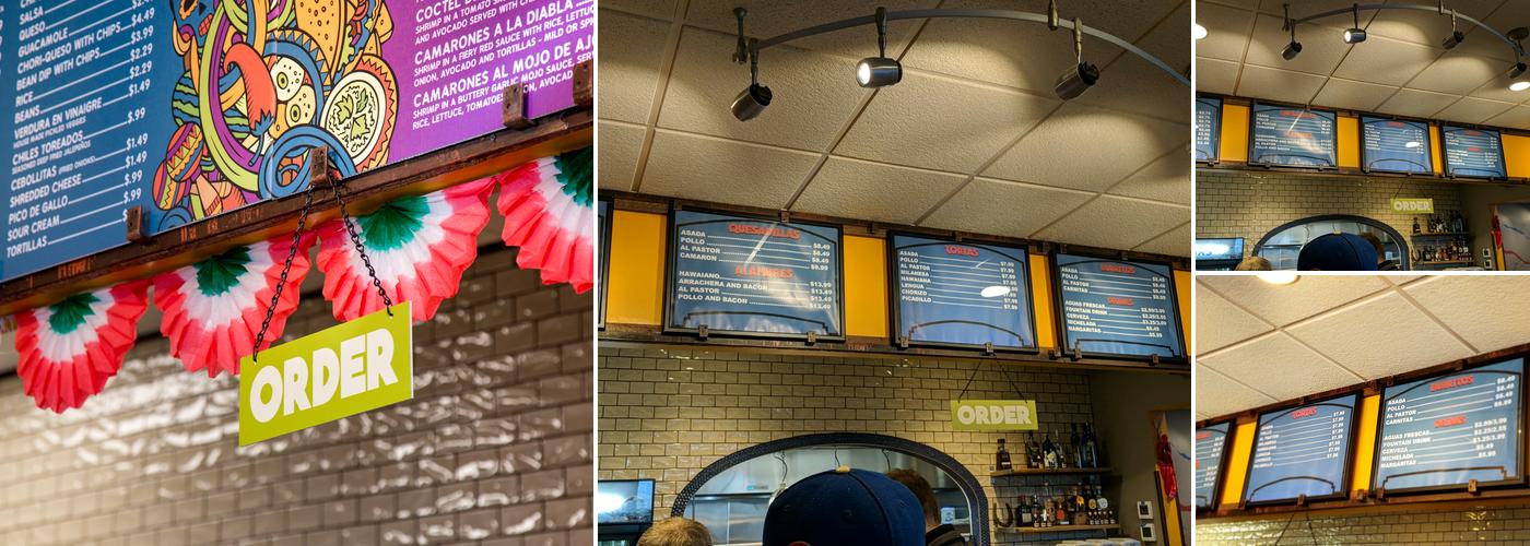 La Taqueria Menu