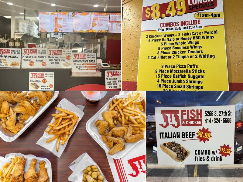JJ Fish & Chicken Menu