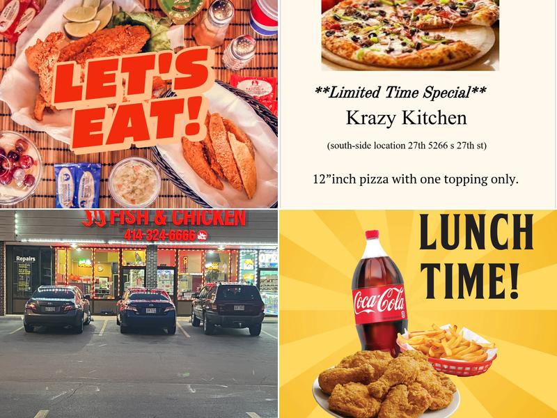 JJ Fish & Chicken 5266 S 27th St, Milwaukee