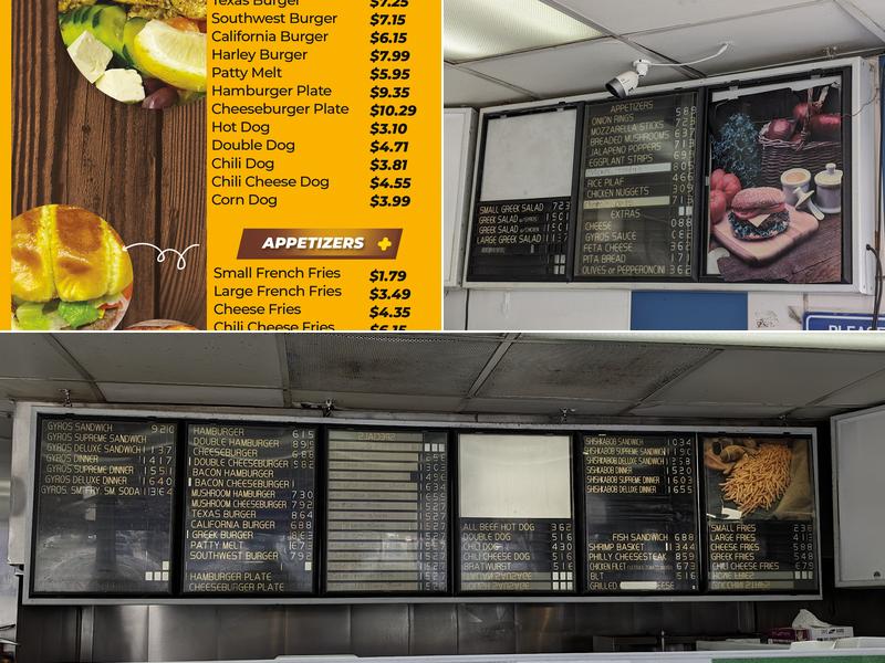 Gyros Stand Menu