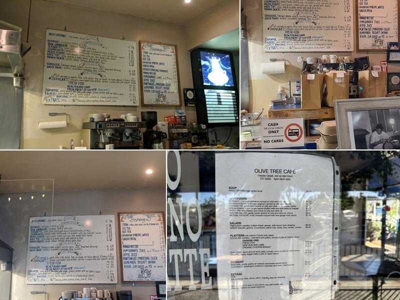 Olive Tree Cafe (Cash Only) Menu