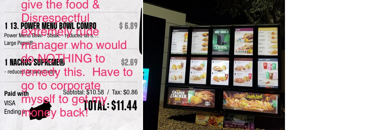 Taco Bell Menu
