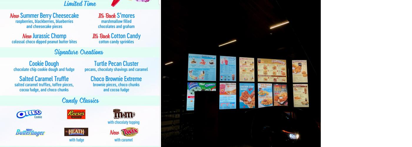 Dairy Queen Grill & Chill Menu
