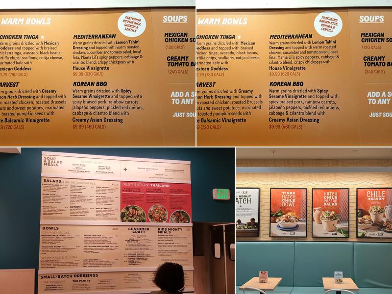 Chopt Creative Salad Co. Menu