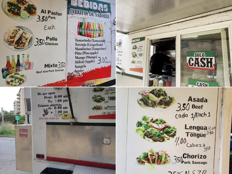 Pa' Tacos El Papi Menu