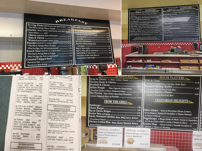 Collington Kitchen Menu