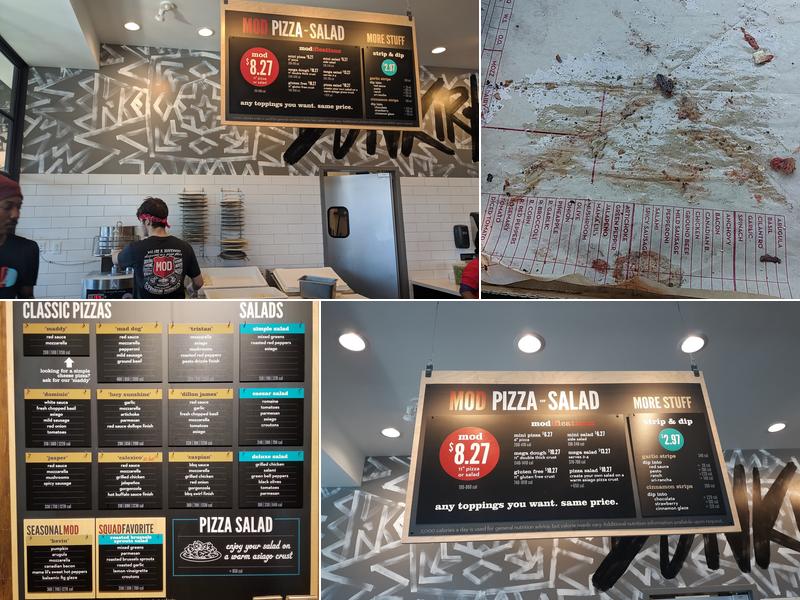MOD Pizza Menu