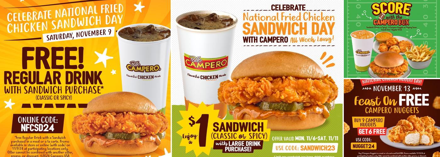 Pollo Campero Menu