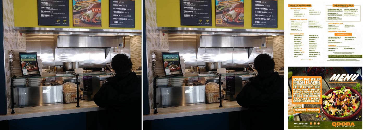 QDOBA Mexican Eats Menu