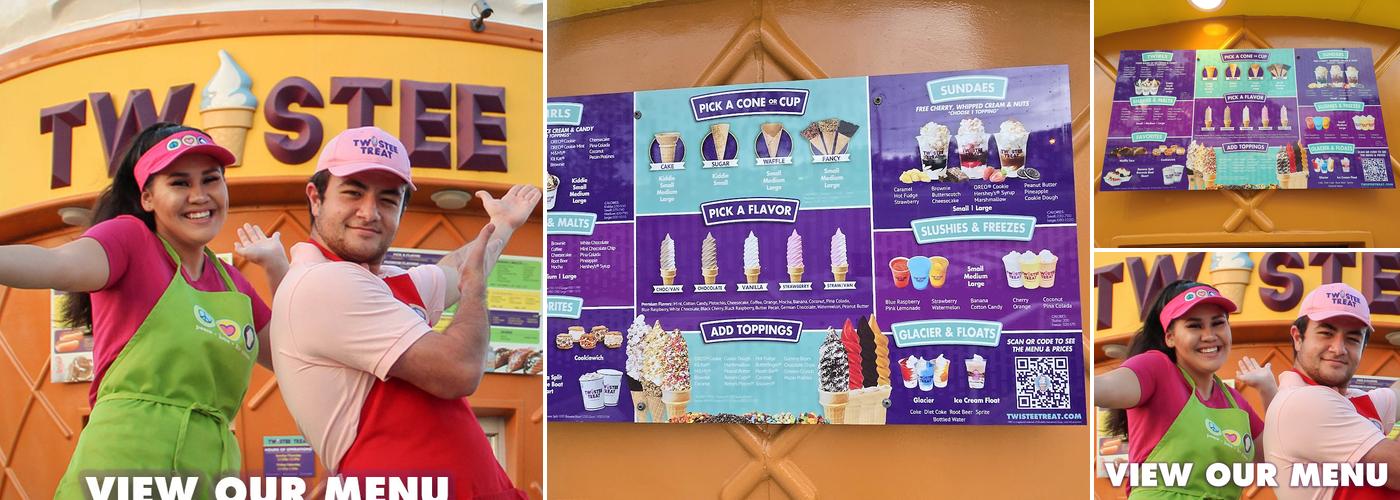 Twistee Treat St. Pete Menu