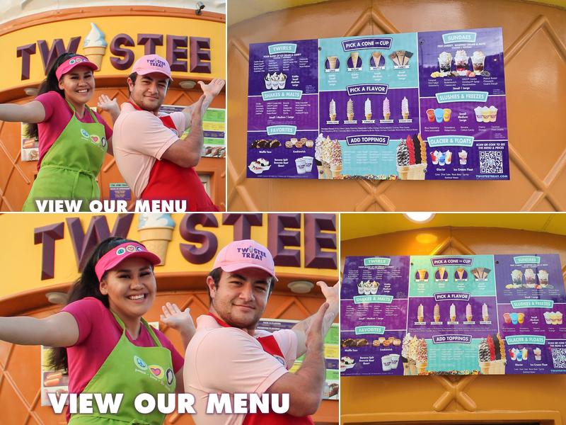 Twistee Treat St. Pete Menu