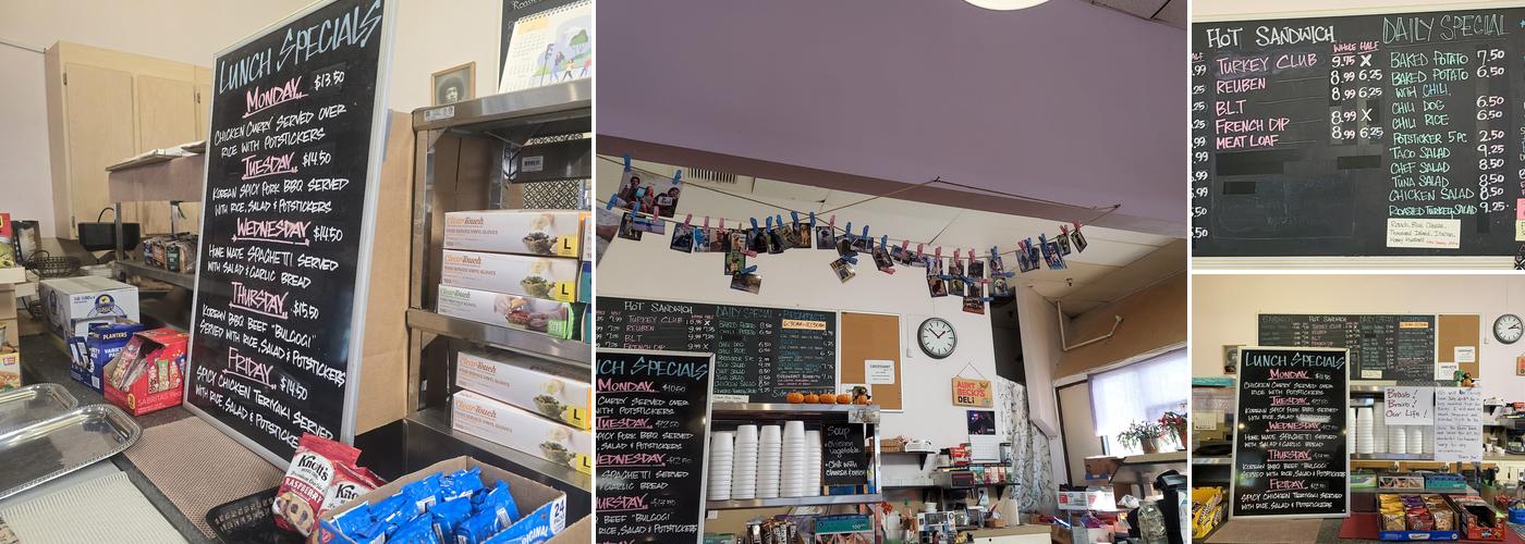 Aunt Becky's Deli Menu