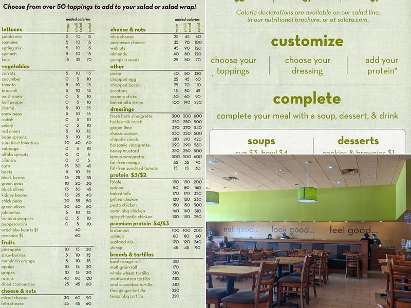 Salata Menu