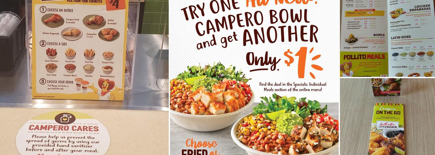 Pollo Campero Menu