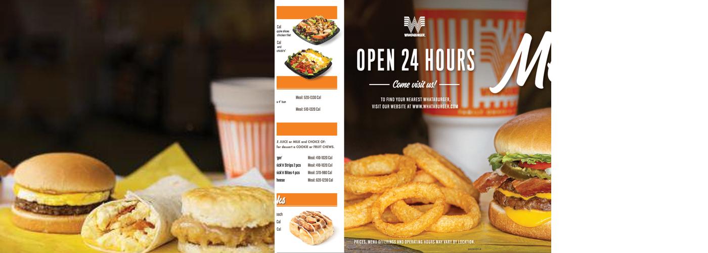 Whataburger Menu