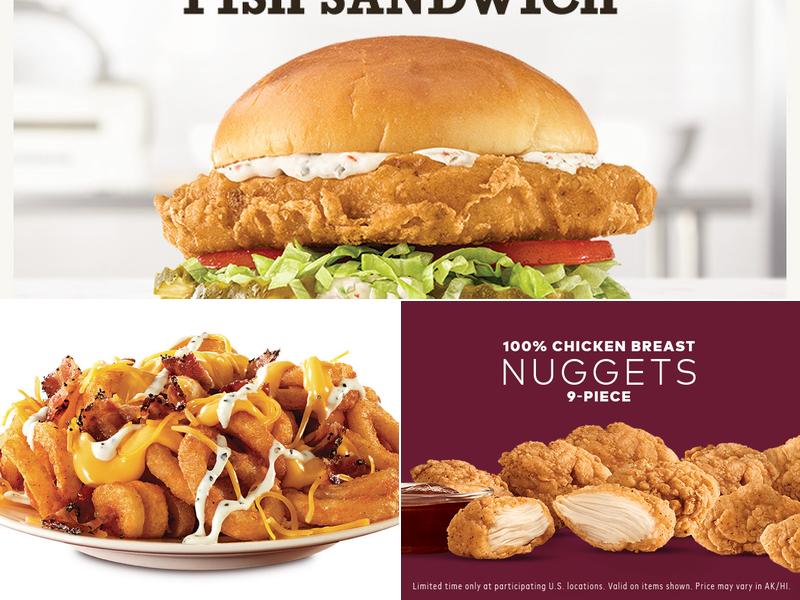 Arby's Menu