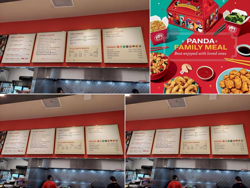 Panda Express Menu