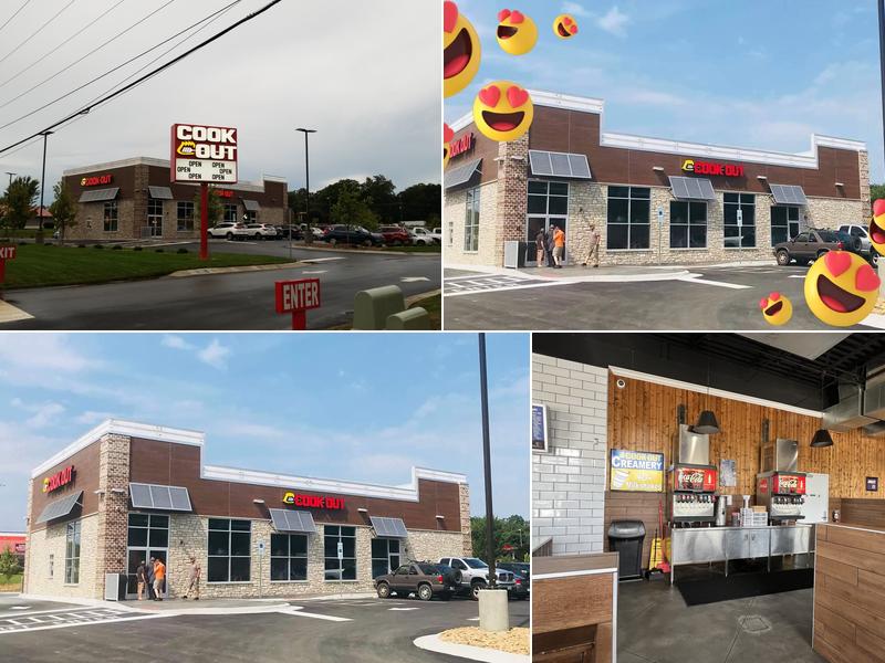 COOK OUT 2546 Chimney Rock Rd, Hendersonville