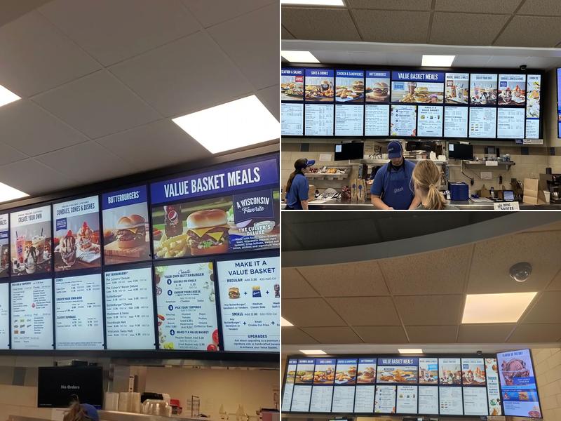 Culver’s Menu