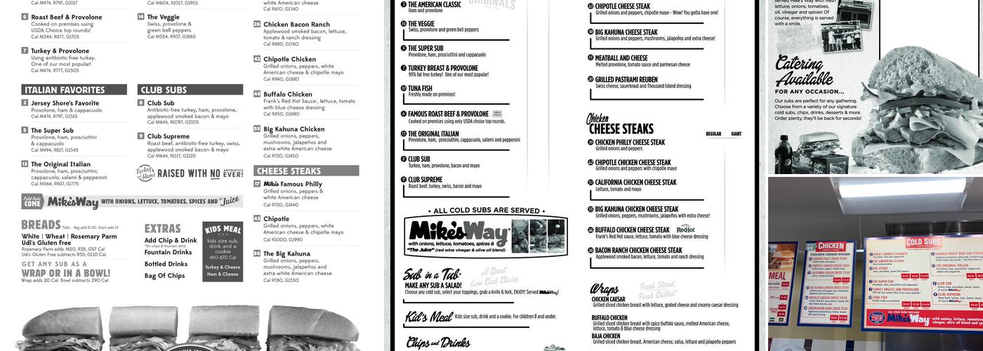 Jersey Mike's Subs Menu