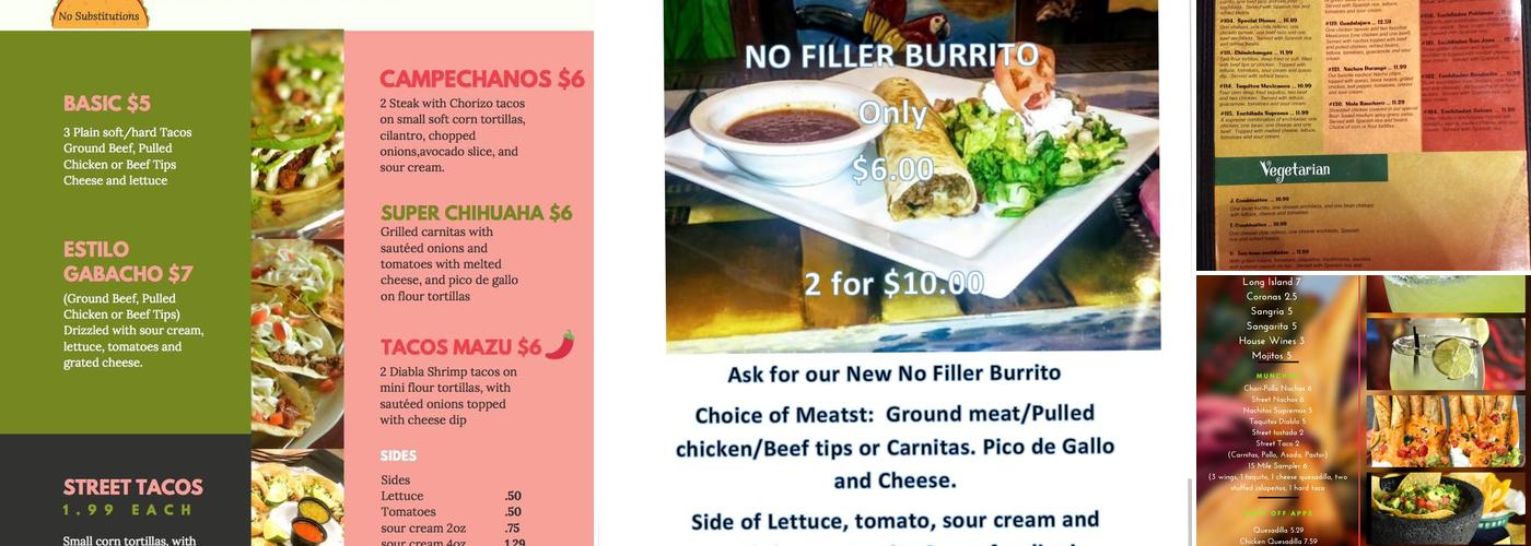 La Tolteca Menu