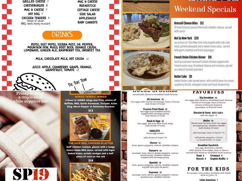 SP19 Menu