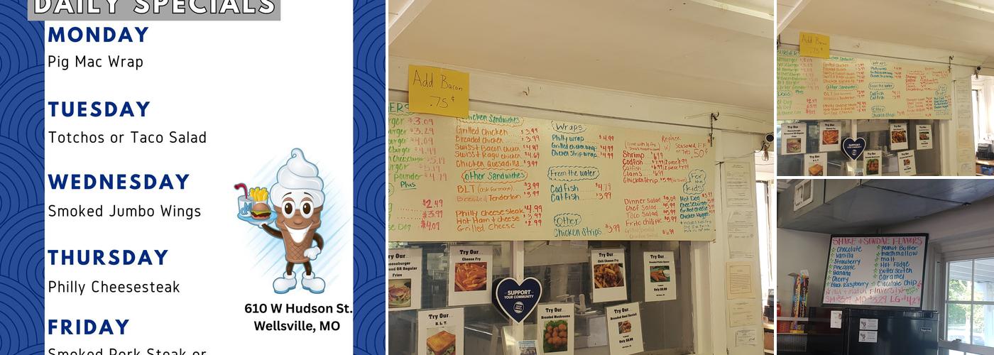 Dairy Mart Menu