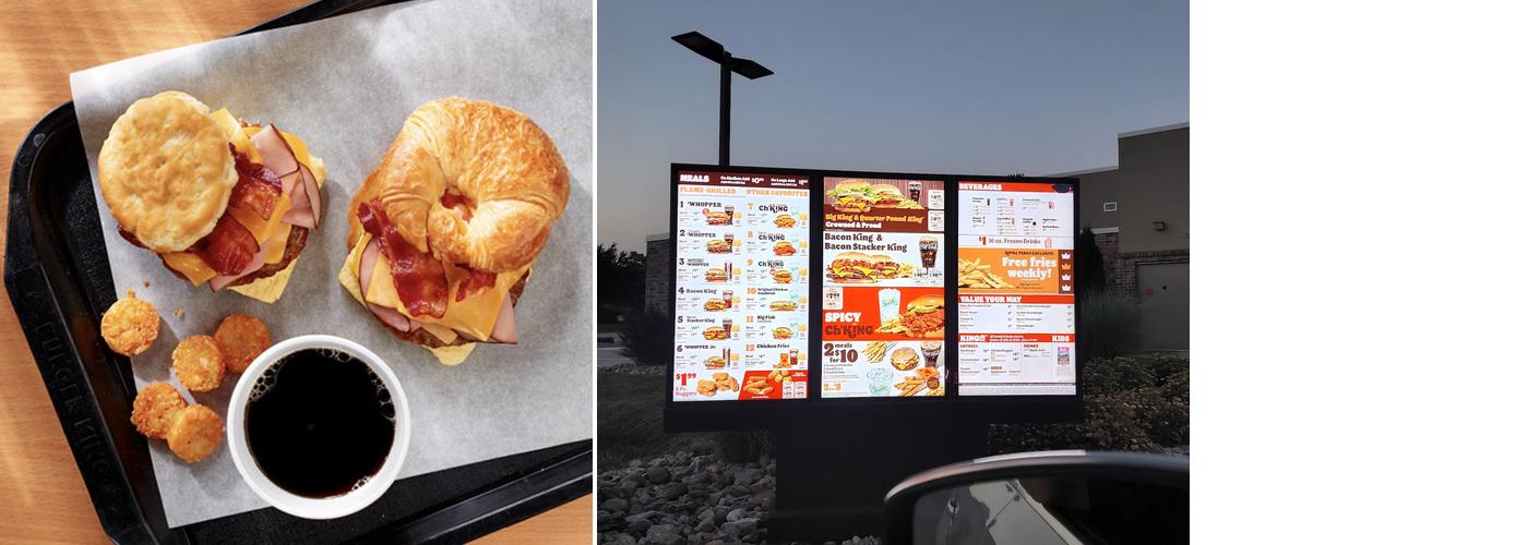 Burger King Menu