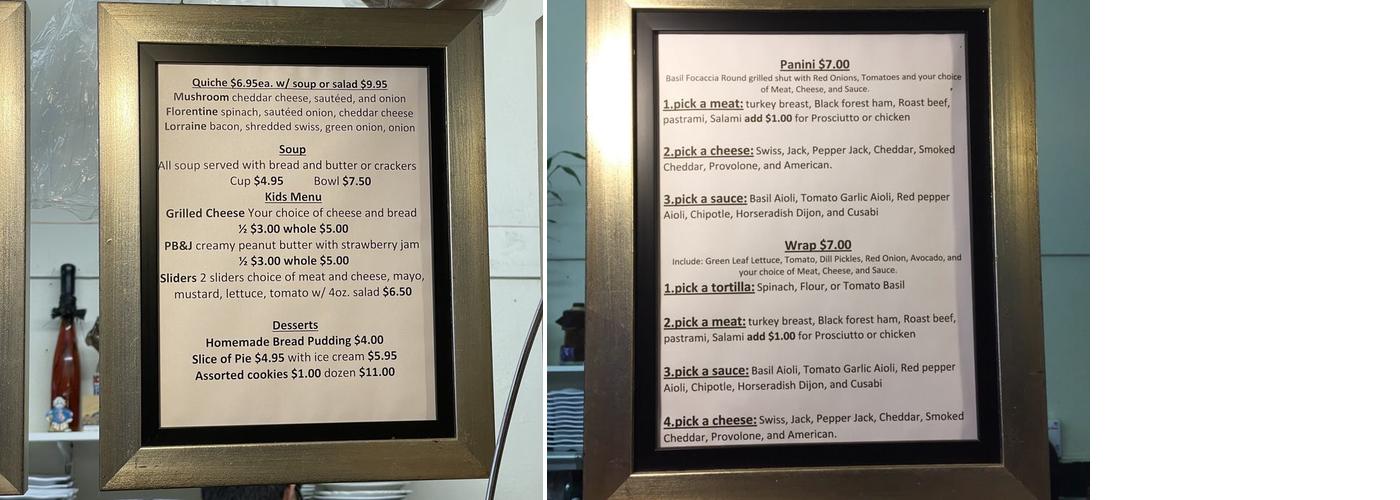 Mother Lode Market & Deli Menu