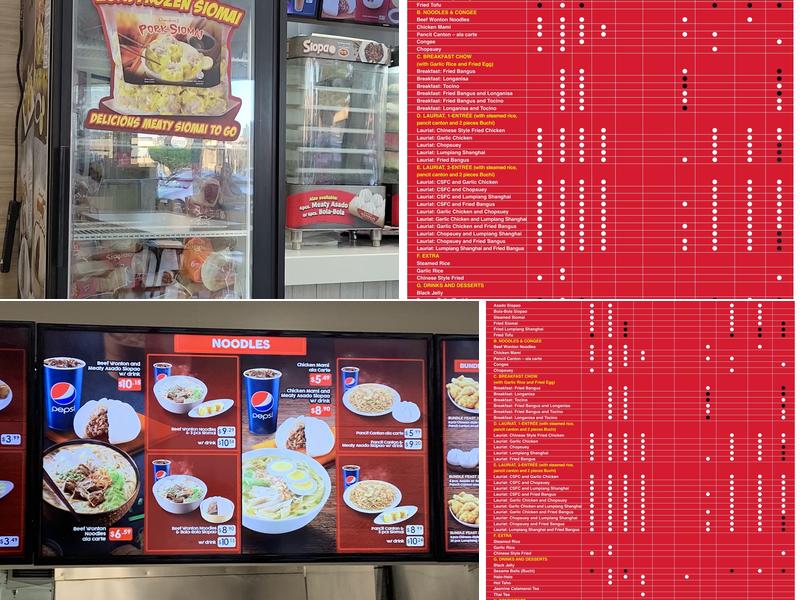 Chowking Menu