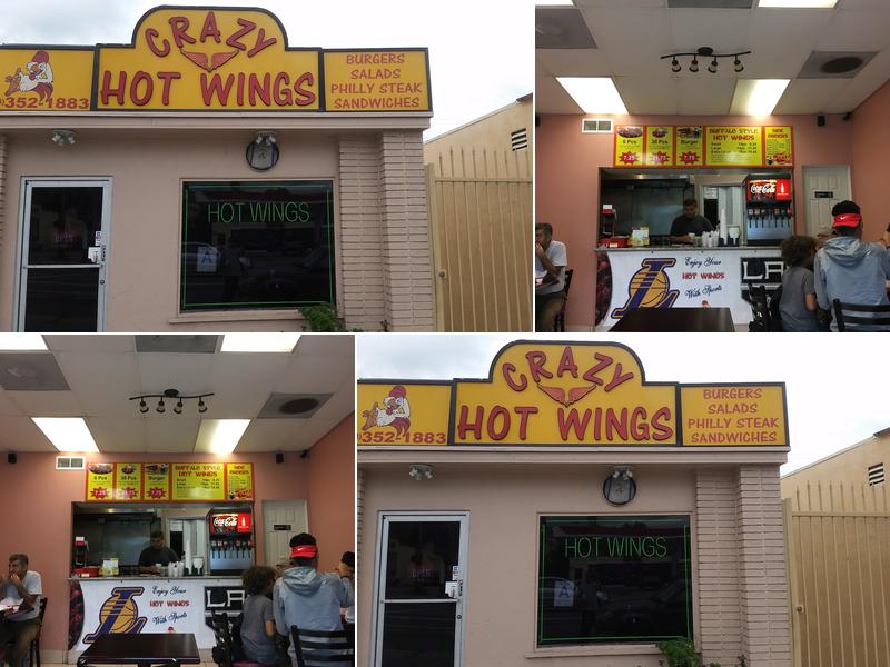 Crazy Hot Wings 7102 Foothill Blvd, Tujunga